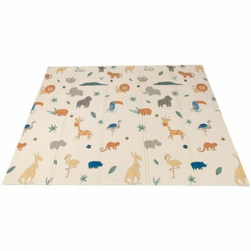 Alfombra de juego Nûby Polietileno Safari 200 x 150 x 1 cm