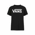 Camiseta de Manga Corta Mujer Vans Flying Negro