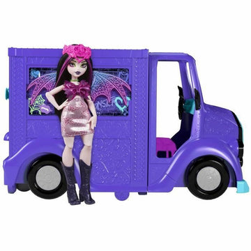 Muñeco Bebé con Accesorios Monster High Tour Bus Rock Sang-sationnel