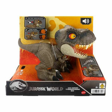 Dinosaurio Mattel Jurassic World Roar Command T-Rex 21,59 x 22,23 x 10,16 cm