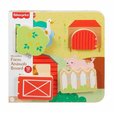 Juguete de bebé Mattel 20 x 20 x 1,91 cm Animales