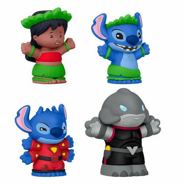 Figura de Acción LPC LILO Y STITCH 4 Piezas