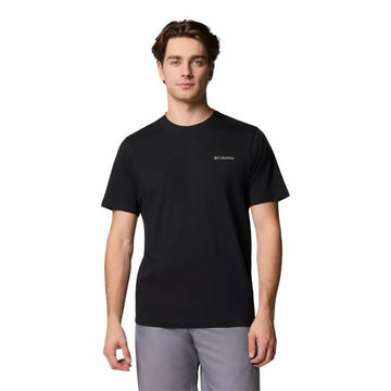 Camiseta de Manga Corta Hombre Columbia North Cascades™ Sleeve Negro