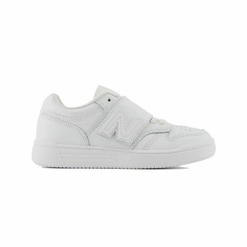 Zapatillas Casual Niño New Balance 480 Bungee Lace Blanco