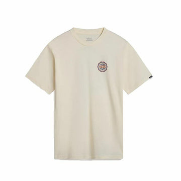 Camiseta de Manga Corta Hombre Vans Hawl Pass Ss Crew Beige