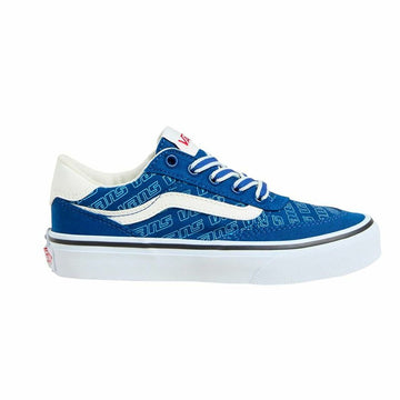 Zapatillas Deportivas Infantiles Vans Brooklyn Ls Rtlg Azul