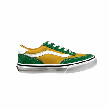 Zapatillas Deportivas Infantiles Vans Brooklyn Ls Blkd Verde
