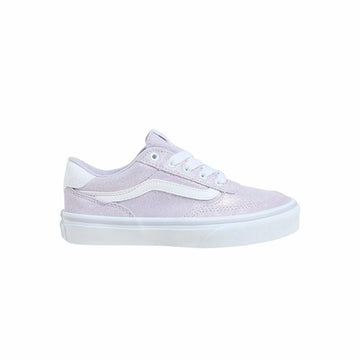 Zapatillas Deportivas Infantiles Vans Brooklyn Ls Foil Rosa
