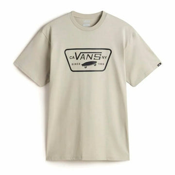 Camiseta de Manga Corta Hombre Vans Full Patch London Fog Beige