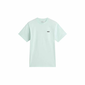 Camiseta de Manga Corta Mujer Vans Left Chest Logo Em Hint Of Mint Aguamarina