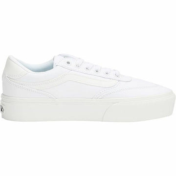 Zapatillas Deportivas Mujer Vans Brooklyn Ls Platform Cnvs Blanco