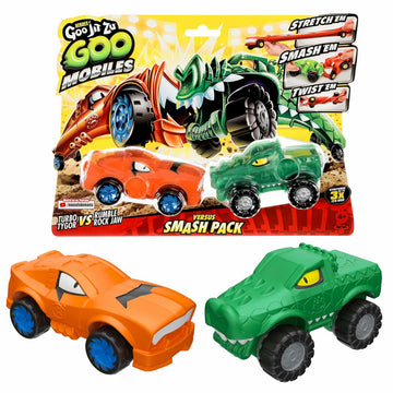 Figura de Acción Moose Toys TURBO TYGER VS RUMBLER JAW