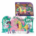 Peluche Spin Master Mini Muñeca Ava y Leaf Color Reveal Unicorn Academy Multicolor Plástico Unicornio