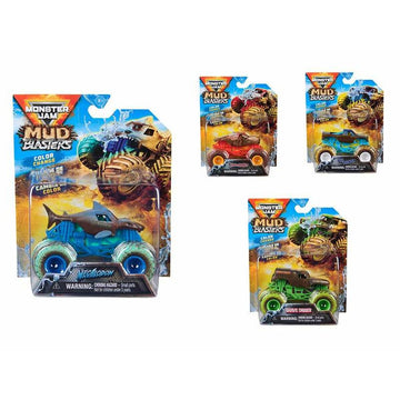 Monster Truck Monster Jam Mud Blasters 1:64 Azul