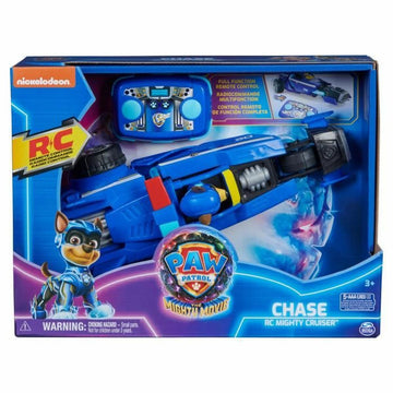 Coche Radio Control The Paw Patrol Dorado Negro/Azul