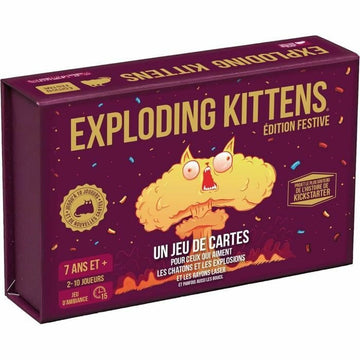 Juego de Mesa Asmodee Exploding Kittens: Festive Edition
