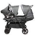 Carro de Paseo para Bebé Bambisol Negro