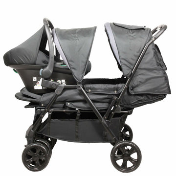 Carro de Paseo para Bebé Bambisol Negro