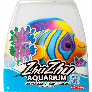 Juguetes Lansay Zhu Zhu Aquarium Crystal Le Poisson Ange Royal