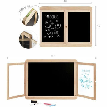 Pizarra de Doble Cara Jeujura