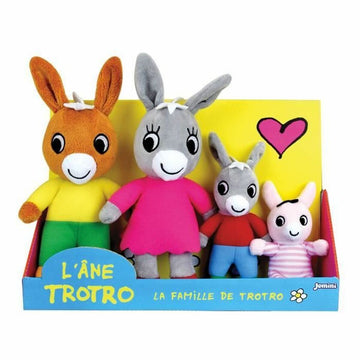 Peluche Jemini Trotro and Family Marrón
