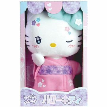 Peluche Jemini Hello Kitty Kimono Kawai Rose