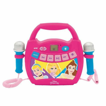 Altavoz Bluetooth con Micrófono Karaoke Lexibook PRINCESA DE DISNEY