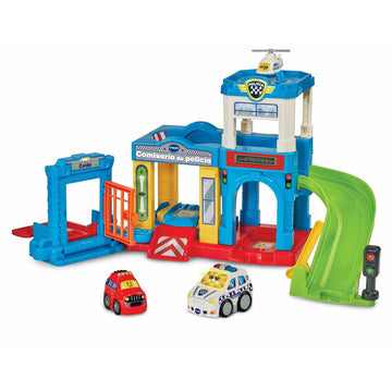 Playset de Vehículos Vtech Tut Tut Bolidos 28 x 11,5 x 28 cm Policía