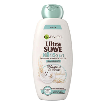 Champú para Niños Garnier Ultra Suave 400 ml Avena Champú + Acondicionador