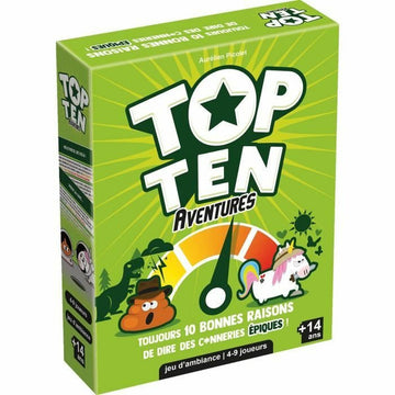 Juego de Mesa Asmodee Top Ten Adventures