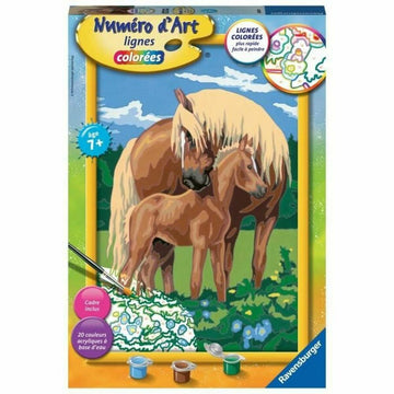 Set de Pintura por Números Ravensburger Proud Horses