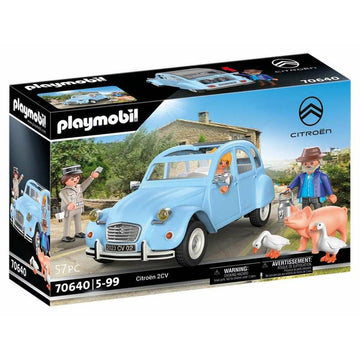 Playset de Vehículos Playmobil Azul Coche 57 Piezas