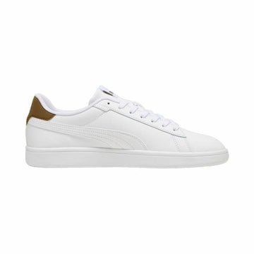 Zapatillas Casual de Mujer Puma Smash 3.0 L Blanco Verde