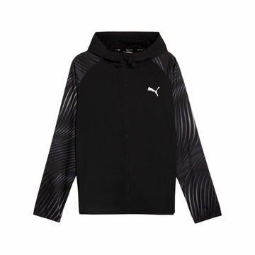 Chaqueta Deportiva para Hombre Puma Run Favorite Aop Woven Negro