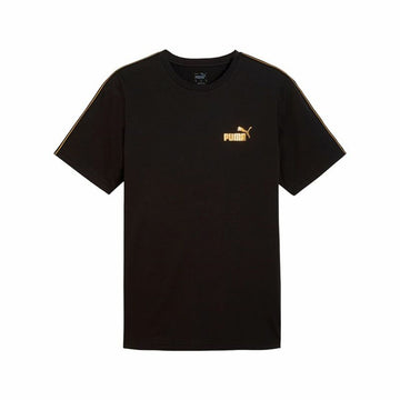 Camiseta de Manga Corta Hombre Puma Ess Tape Minimal Gold