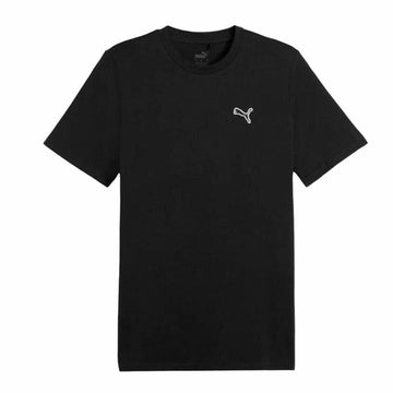 Camiseta de Manga Corta Hombre Puma Negro