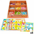 Juego Educativo Lisciani Giochi 26 x 6 x 26 cm Colores Método Montessori 61 Piezas (6 Unidades)