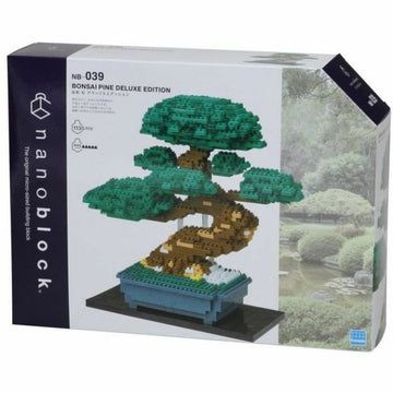 Juego de Construcción Nanoblock Bonsai Pine Deluxe Edition NB-039
