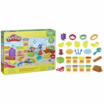 Juego de Plastilina Play-Doh My Little Garden Multicolor