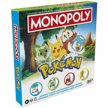 Juego de Mesa Hasbro Monopoly Pokemon