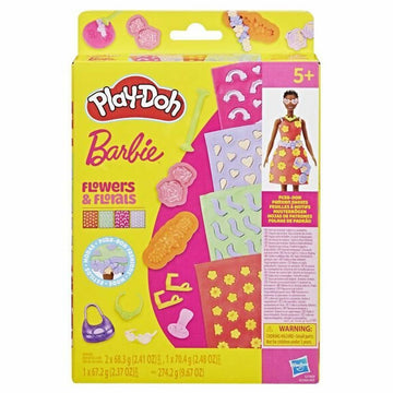 Juego de Plastilina Play-Doh Barbie FLowers & Florals Multicolor