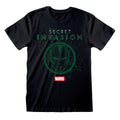 Camiseta de Manga Corta Marvel Logo Icon Negro Unisex