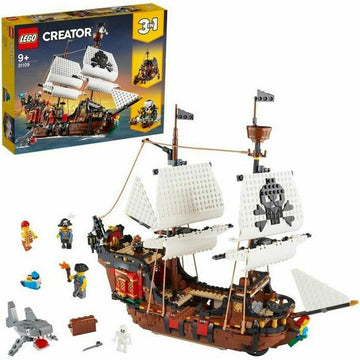 Playset de Vehículos   Lego Creator 31109 Pirate Ship         3 en 1 1260 Piezas
