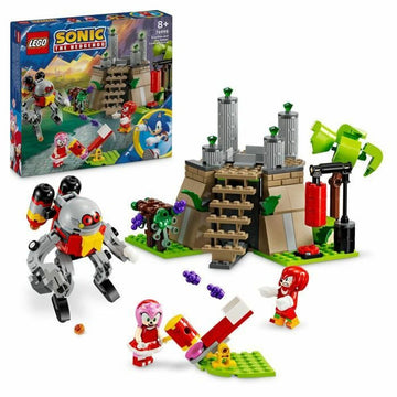 Juego de Construcción Lego Knuckles and the Master Emerald Sanctuary Gamer Set Multicolor