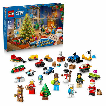 Juego de Construcción Lego 60475 Advent Calender 2025 City 186 Piezas