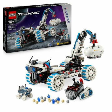Juego de Construcción Lego 42211 Lunar Outpost Moon Rover Space Vehicle 1082 Piezas