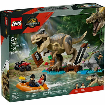 Juego de Construcción Lego JURASSIC WORLD 76975 T.Rex River Escape