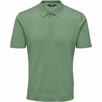Polo de Manga Corta Hombre Only & Sons Onswyler Life Reg 14 Ss Knit Verde