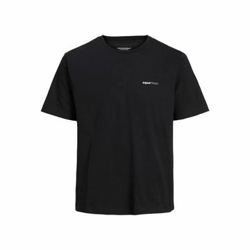 Camiseta de Manga Corta Hombre Jack & Jones Jorvarenna Painted Negro