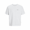 Camiseta de Manga Corta Hombre Jack & Jones Jorvarenna Painted Blanco